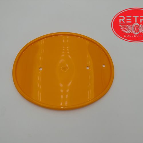 1979-1987 Honda Z50R Yellow Number Plate