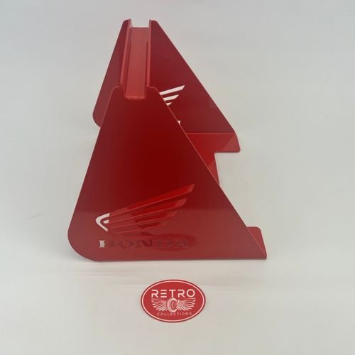 Red Honda Z50 Stand