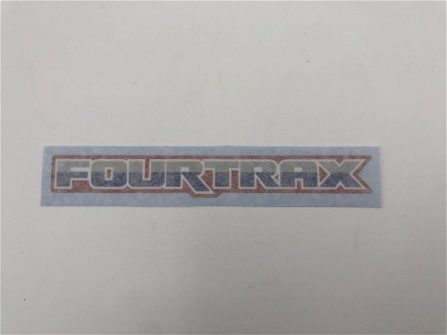 1987 Honda TRX70 FourTrax Rear Fender Decal
