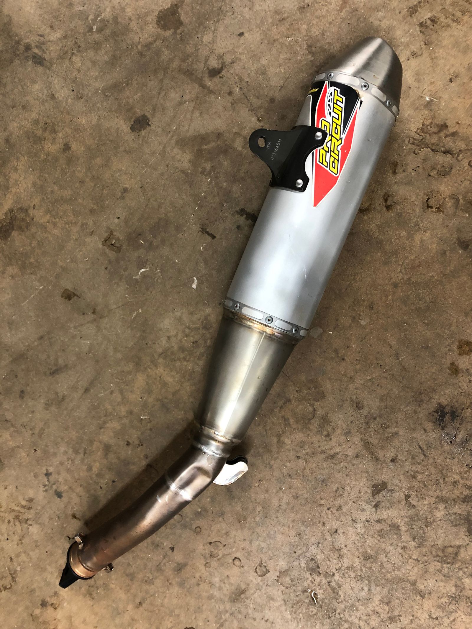 2015 Yamaha YZ450F Pro Circuit T6 Exhaust Muffler