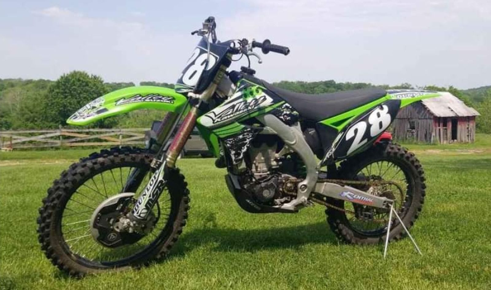 2009 KX450F Monster Energy edition