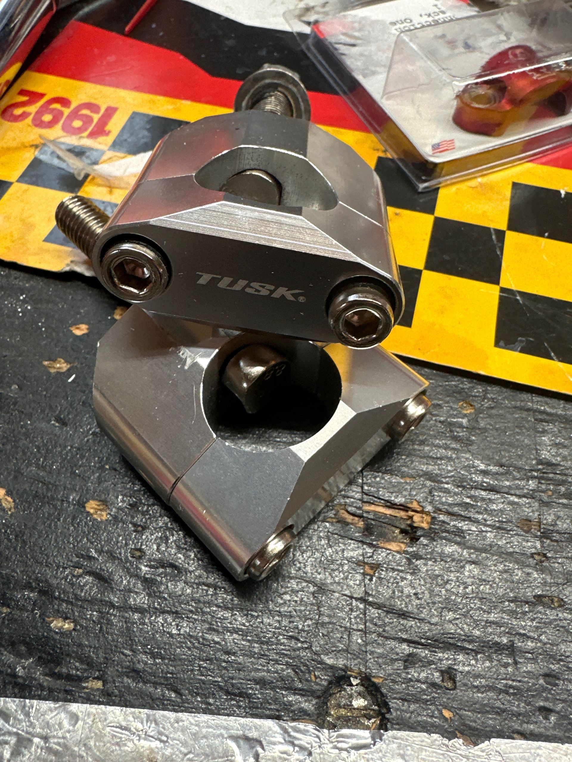 CR500 Tusk Bar Clamps