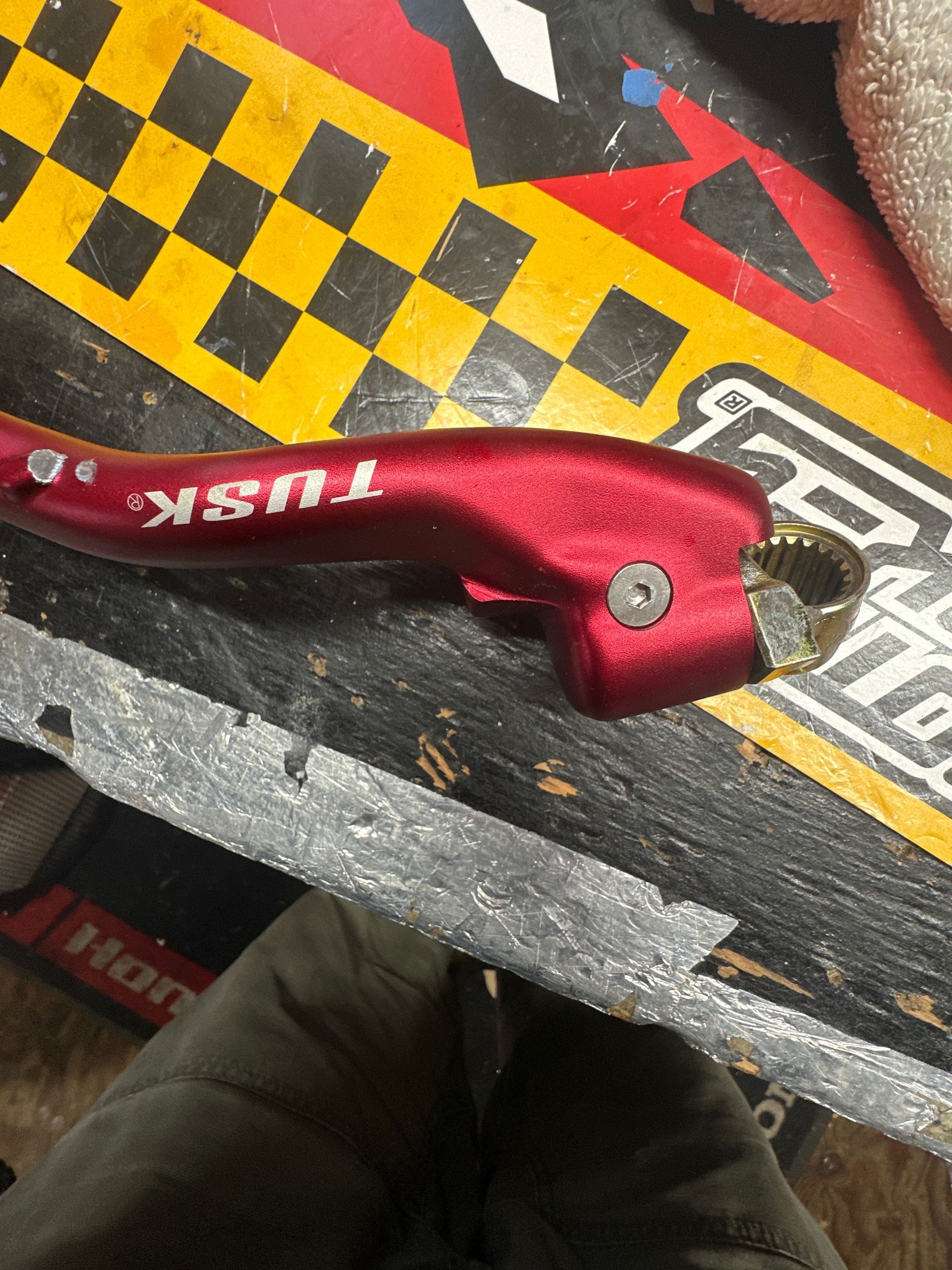 Tusk CR500 Kick Lever 