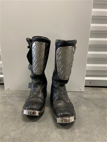 Alpinestars High Point Vintage motocross boots flat tracking 70’s size 6