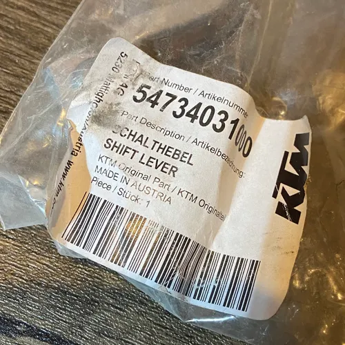 KTM / HUSQVARNA  SHIFT LEVER CPL. 2-STROKE 2001  part #54734031000  OEM part 