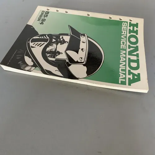 GENUINE OEM HONDA SERVICE REPAIR MANUAL 1985-1994 CR80R 86 87 88 89 90 91 92 93