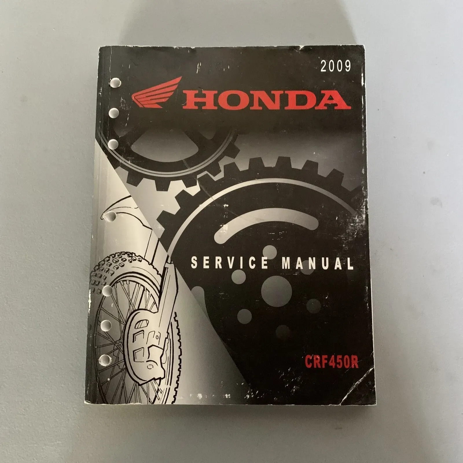 GENUINE OEM HONDA SERVICE MANUAL 2009 CRF450R REPAIR MAINTENANCE