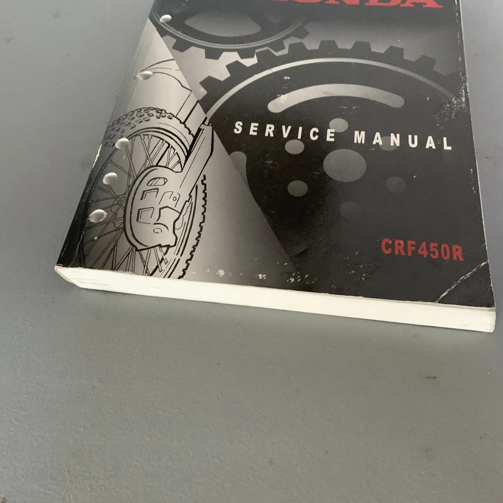 GENUINE OEM HONDA SERVICE MANUAL 2009 CRF450R REPAIR MAINTENANCE