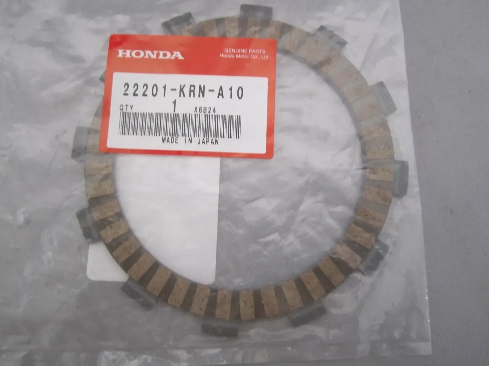 8 HONDA CRF250R CLUTCH PLATE DISK FRICTION SET  08 09 10 11 12 13 14 15 16 17