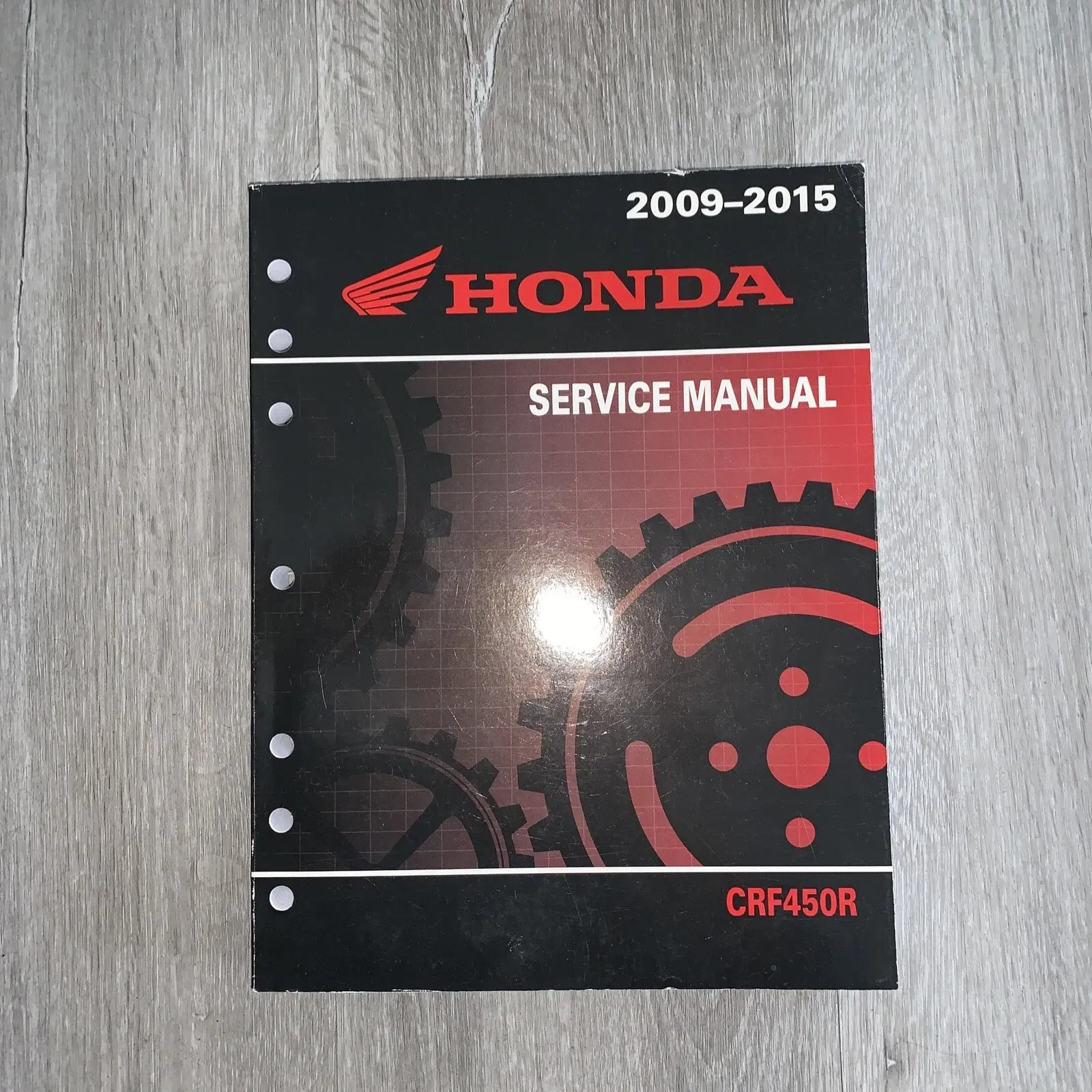 GENUINE OEM HONDA SERVICE MANUAL 2009-2015 10 11 12  CRF450R REPAIR MAINTENANCE