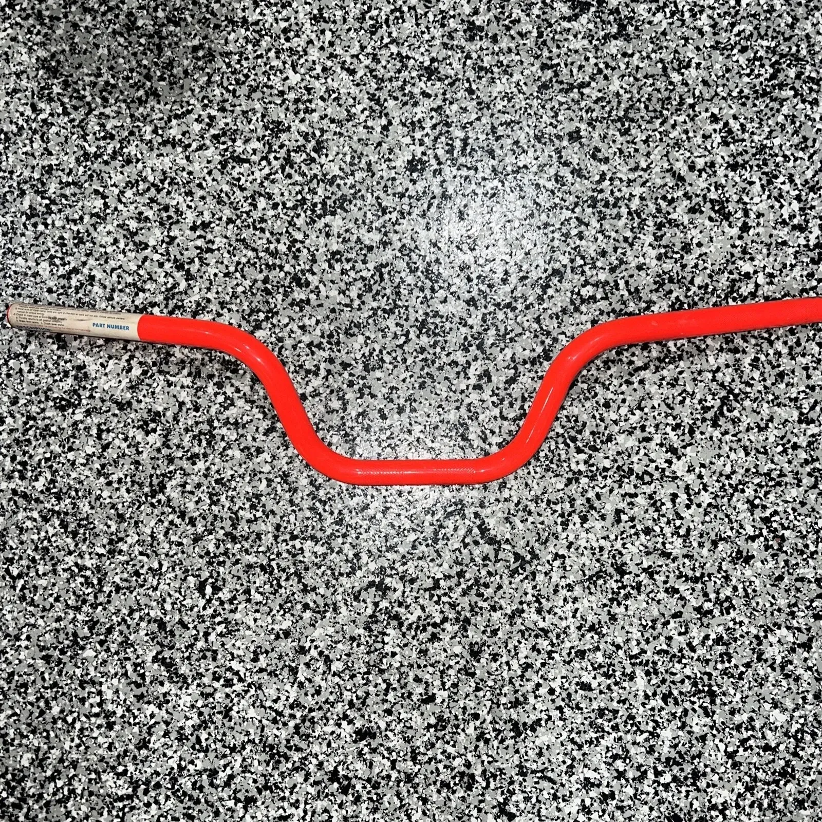 NOS ANSWER FLO ORANGE ALUMINUM HANDLEBARS KAWASAKI JETSKI 650 X2