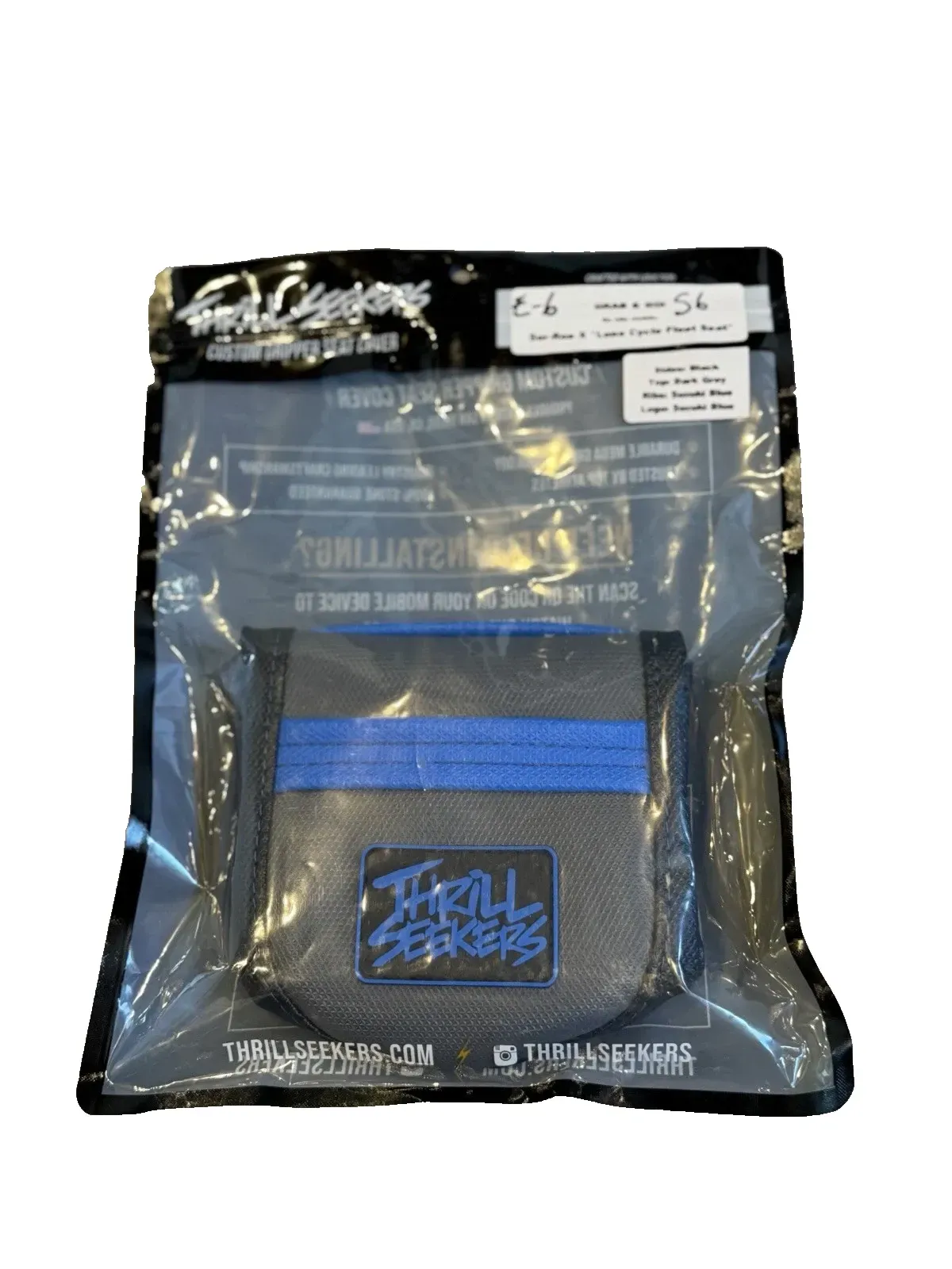 THRILL SEEKERS GRIPPER SEAT COVER SUR-RON X E-BIKE WITH LUNA FLOAT SEAT