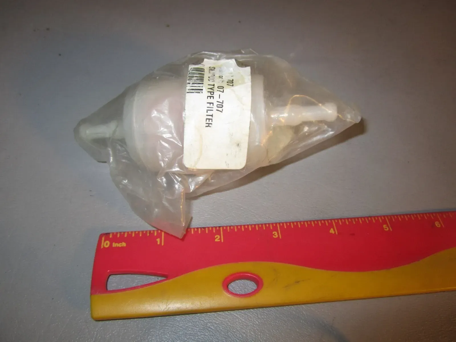 07-707 SKIDOO TYPE IN-LINE FUEL FILTER OFFROAD STREET 1/4" Fuel Line