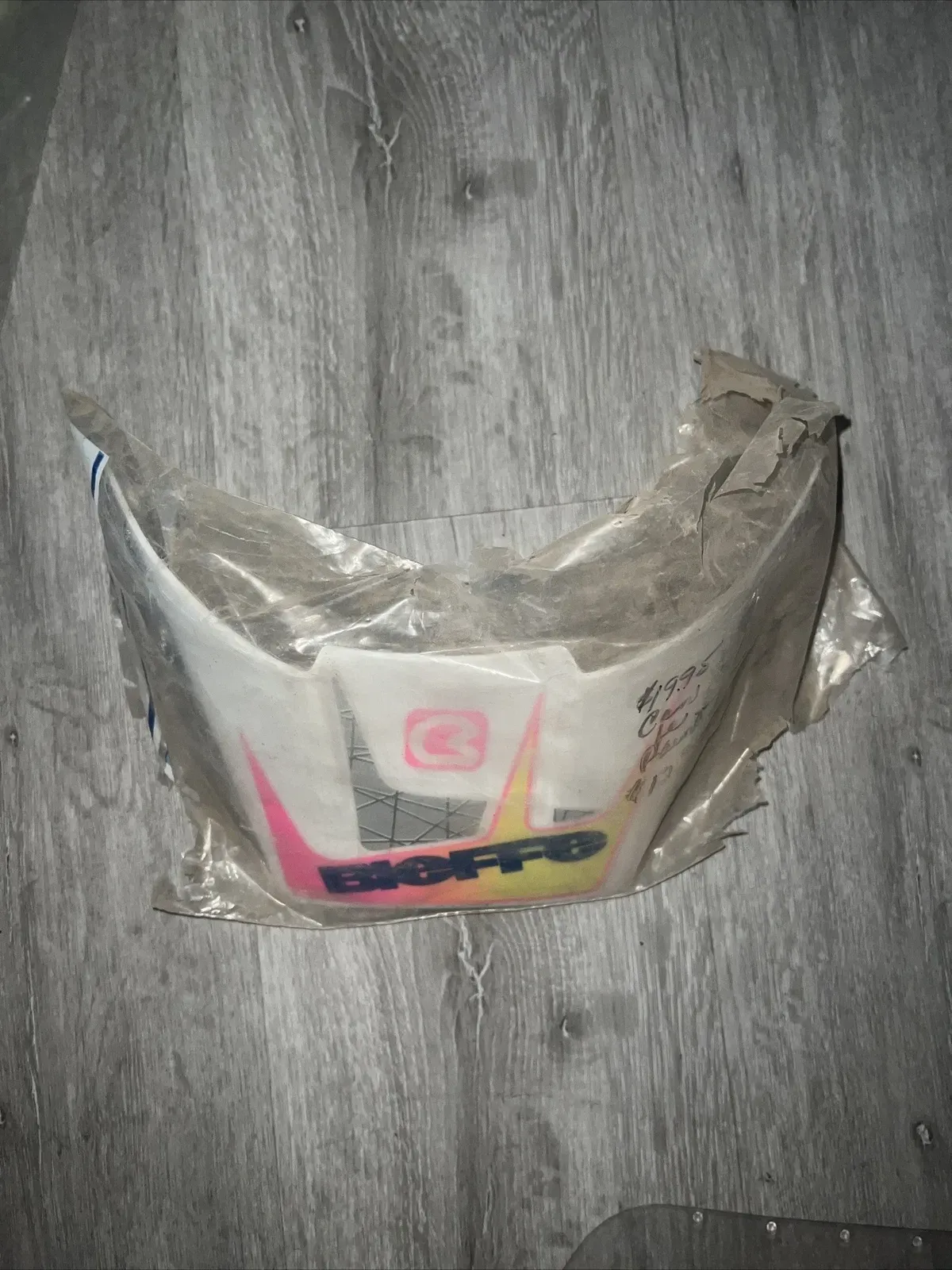 NOS VINTAGE BIEFFE MX MOTOCROSS HELMET REPLACEMENT VISOR