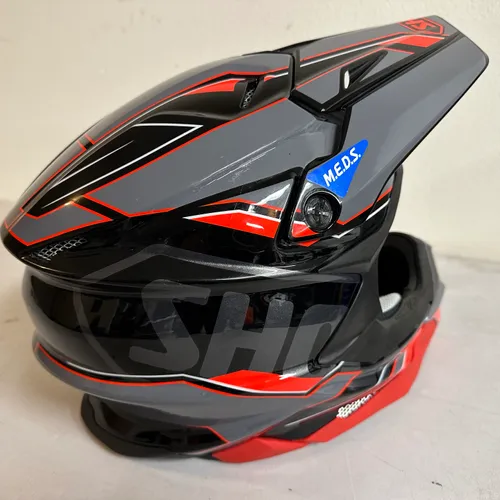 Allegiant Shoei Mx Helmet 2020 Shoei VFX-EVO Allegiant TC-1 Medium