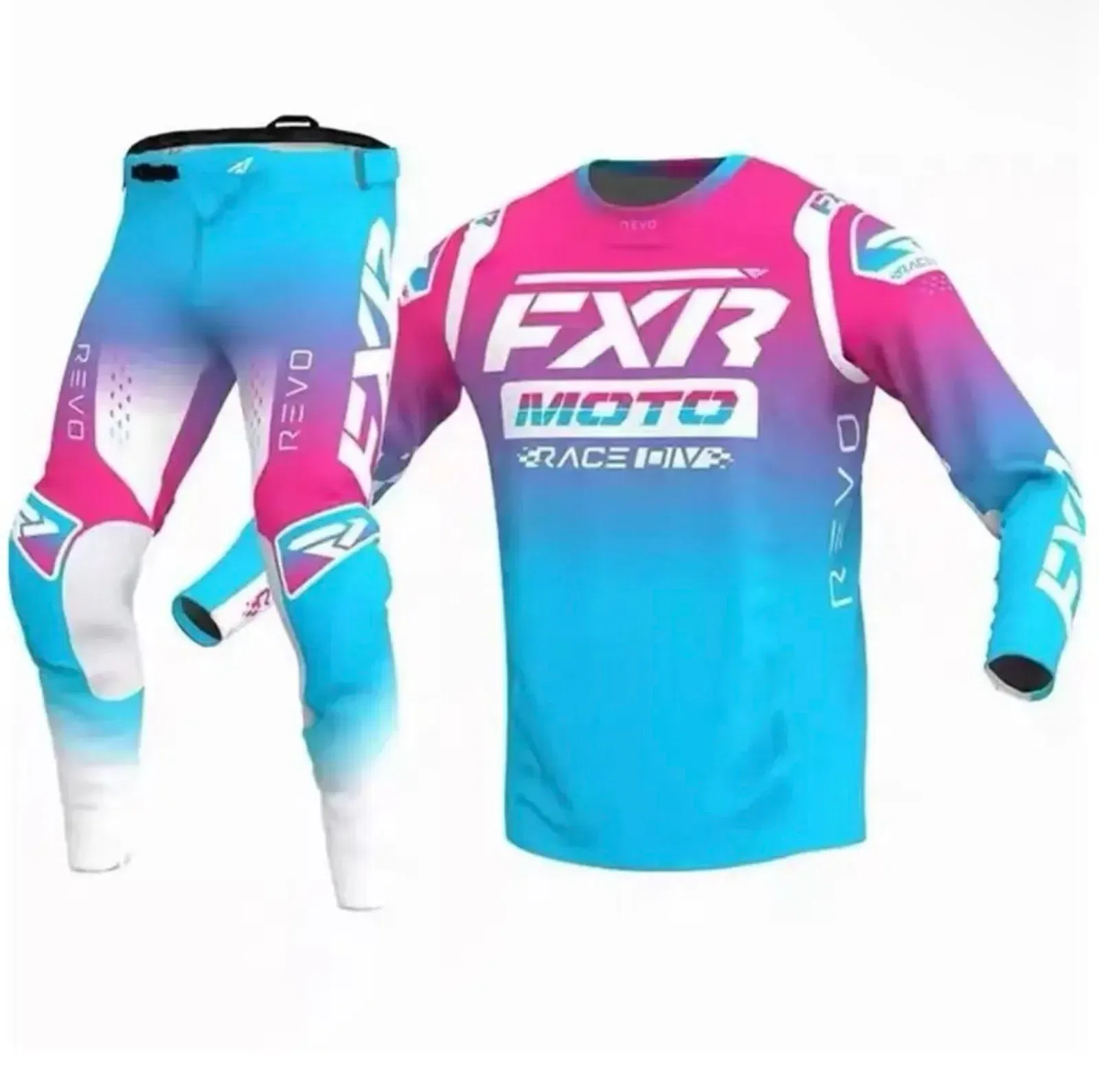 2023 FXR REVO COMP Conjunto De Jersey Ropa De Moto De Tierra Off Road Para  Conjunto De Equipamiento De Motocross Ropa De Motor Transpirable MX Combo