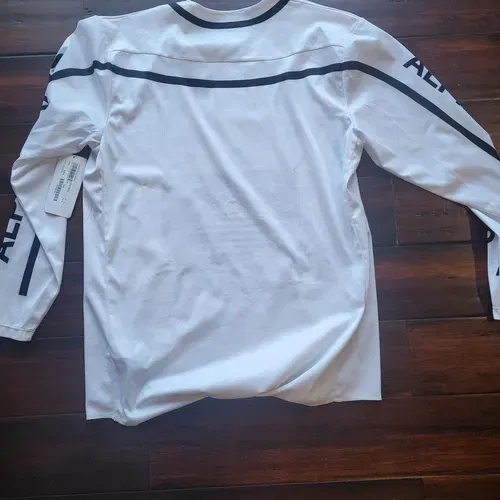 ALPINESTARS RACER FOUND JERSEY WHITE LG / RACER FOUND PANTS BLACK 34