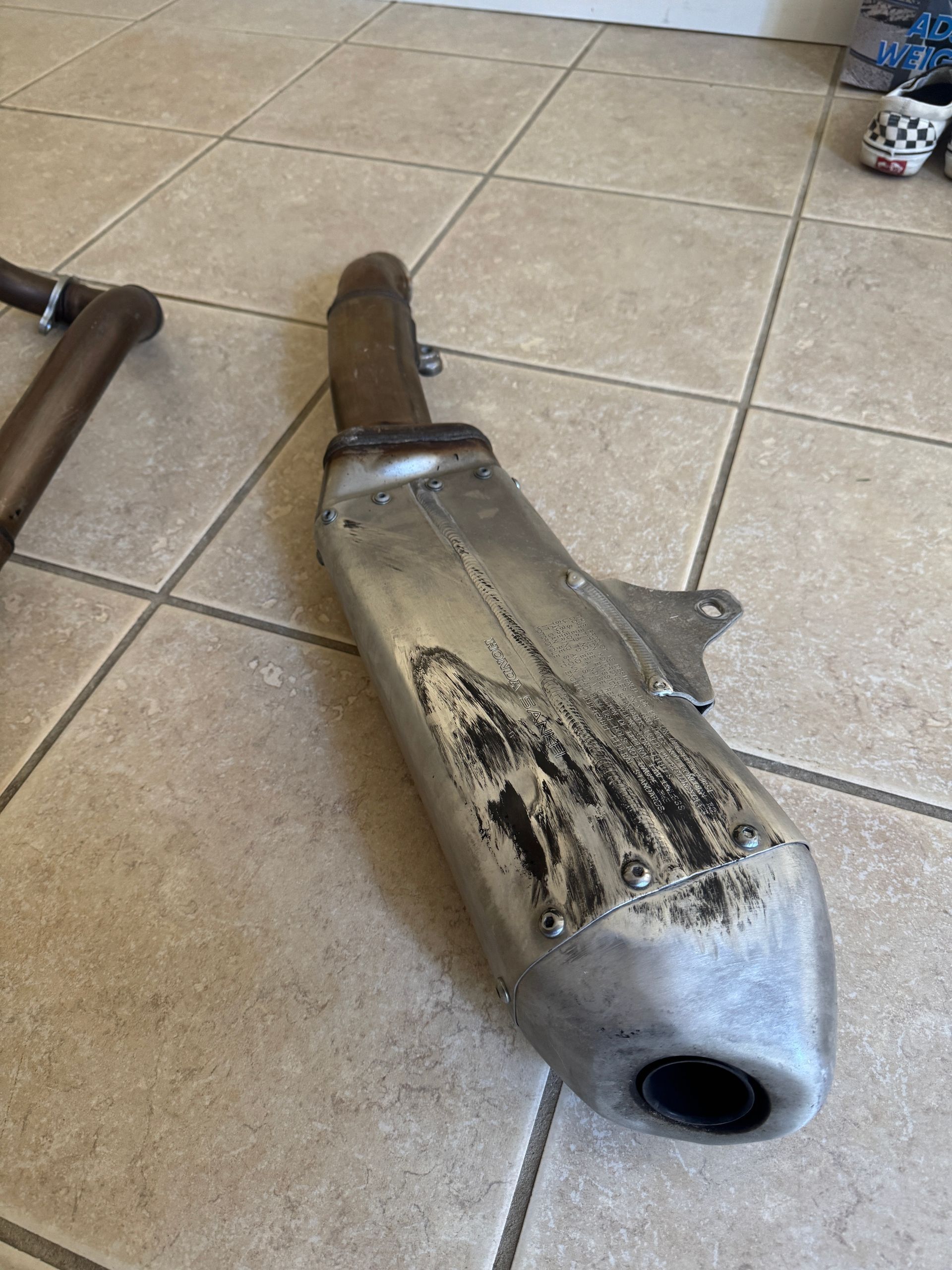 22-24 250r/250rx Stock Exhaust