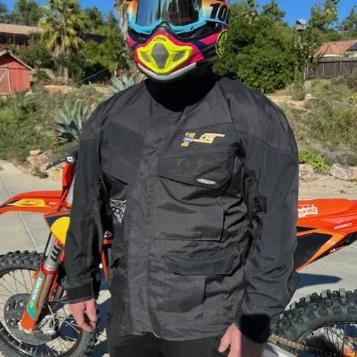 MSR KTM Factory team ISDE JACKET Signed by Malcolm Smith