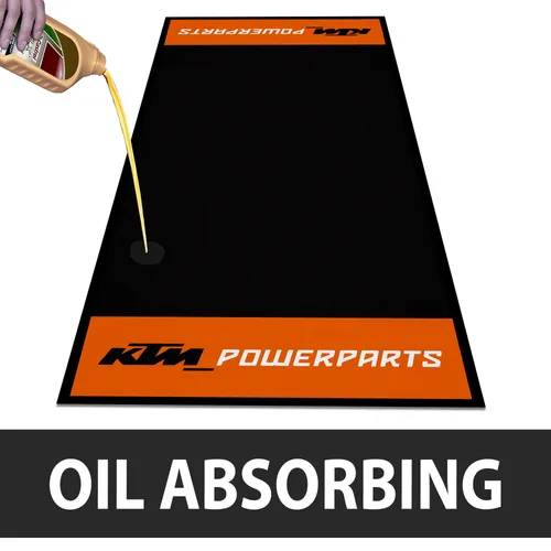 Motorcycle Pit Garage Floor Mat Carpet KTM Racing Team
