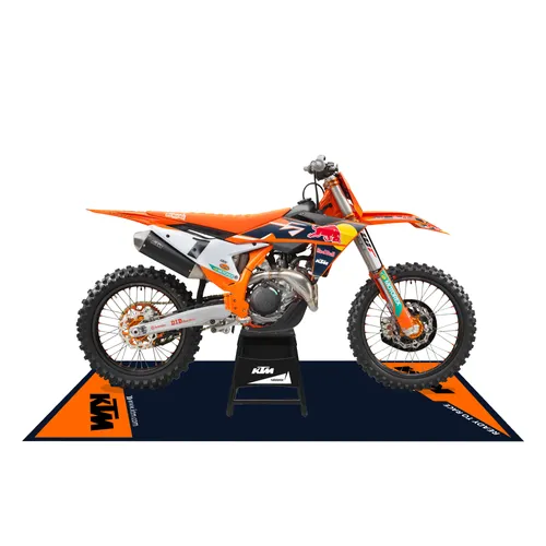 Motorcycle Pit Garage Floor Mat Carpet KTM Racing Team