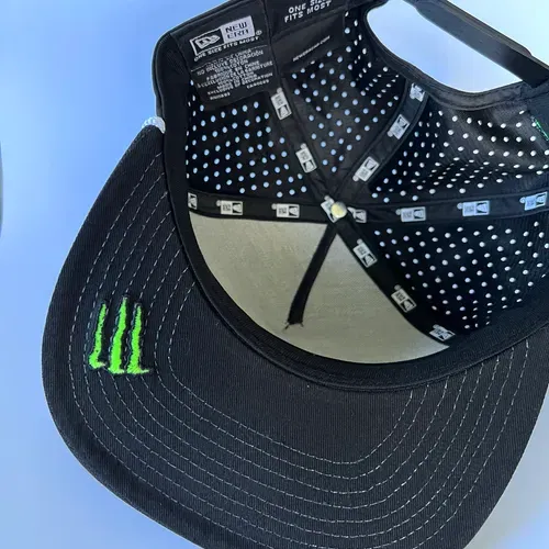 Monster Energy New Era Athlete Only New Hat Cap Golfer Black