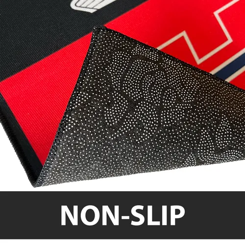 Motorcycle Pit Garage Floor Mat Carpet Honda Monster Energy 