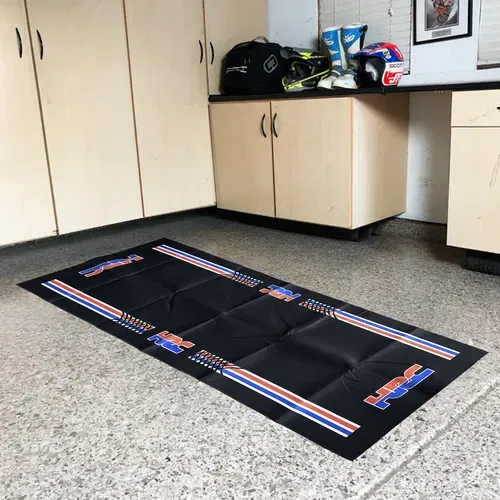 Motorcycle Pit Garage Floor Mat Carpet Honda HRC