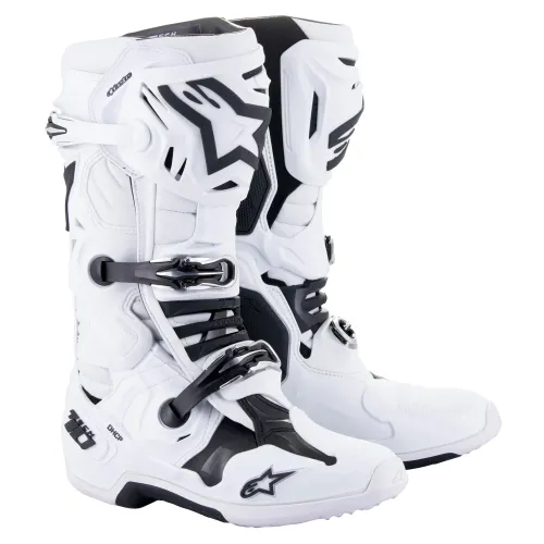 Alpinestars Tech 10 Offroad MX Boots White 2024