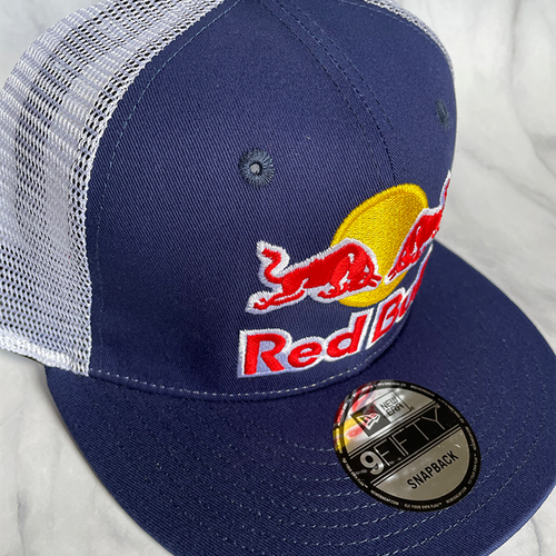 Red bull fitted hat shop