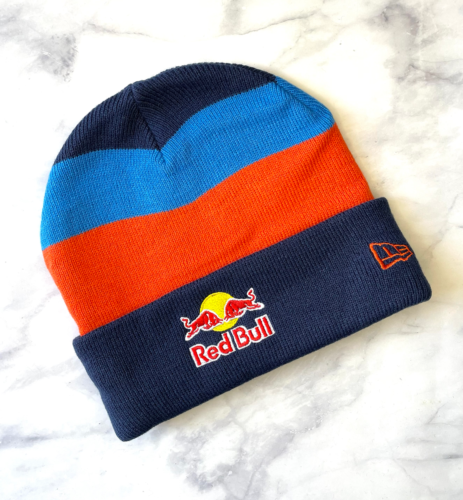 Red bull beanie athlete top
