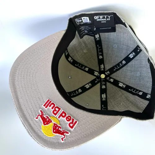 Hat Red Bull New Era Athlete Only New Gray - 100% Authentic
