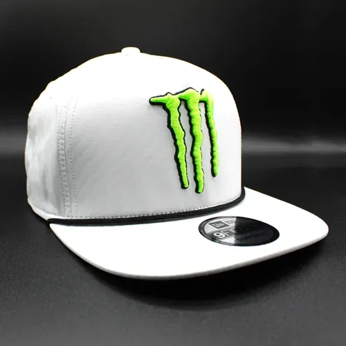Monster Energy New Era Athlete Only New Hat Cap Golfer White Limited Edition