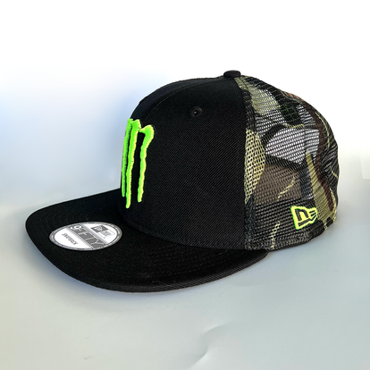 Hat Cap Monster Energy New Era Athlete Only Black Camo - New