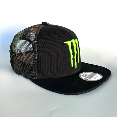 Hat Cap Monster Energy New Era Athlete Only Black Camo - New