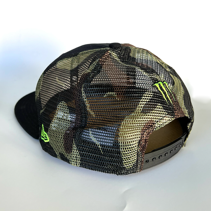 Hat Cap Monster Energy New Era Athlete Only Black Camo - New