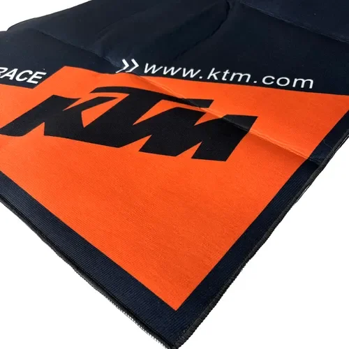 Motorcycle Pit Garage Floor Mat Carpet KTM Racing Team