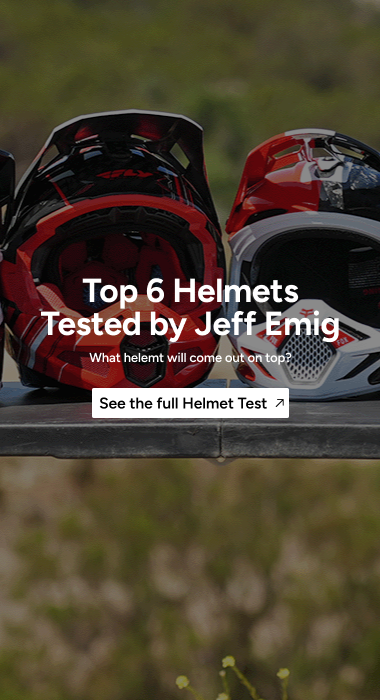 Top 6 helmet test by Jeff EMig