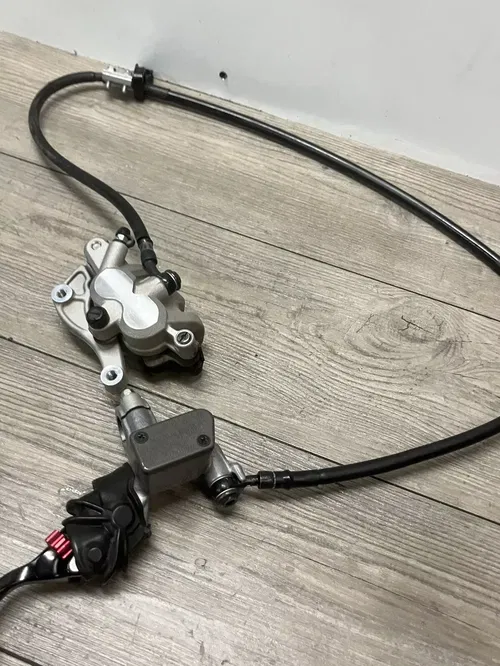 2022 YAMAHA YZ450F COMPLETE FRONT BRAKE SYSTEM WITH ASV  (LOW HOURS)