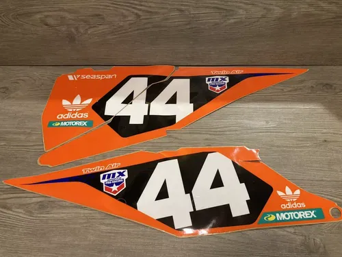 2019-2022 KTM NUMBER #44 GRAPHICS DECALS SET 125 250 350 450 SX SXF XC EXC-F