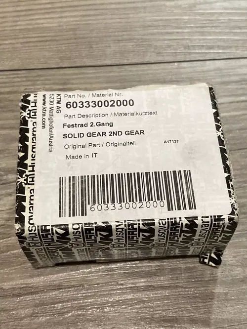 KTM 1290 SUPER ADVENTURE TRANSMISSION 2ND GEAR (60333002000)