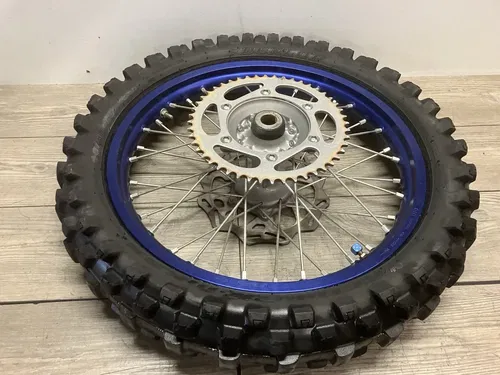 2018-2022 YAMAHA YZ 450 OEM COMPLETE 19” REAR WHEEL LOW HOURS LIKE NEW