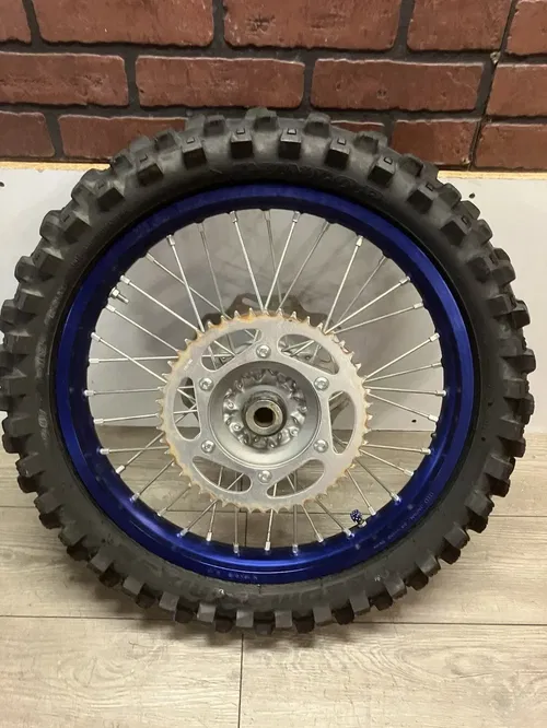 2018-2022 YAMAHA YZ 450 OEM COMPLETE 19” REAR WHEEL LOW HOURS LIKE NEW
