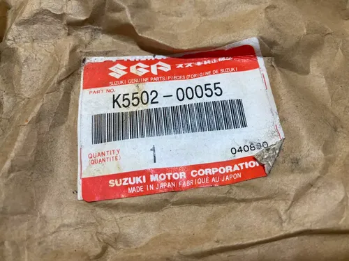 2004 RMZ25 ENGINE GUARD PLATE OEM K5502-00055 SKID PLATE