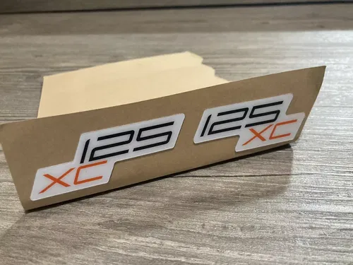 2019-2022 KTM XC 125 DECAL GRAPHICS OEM REPLACEMENT