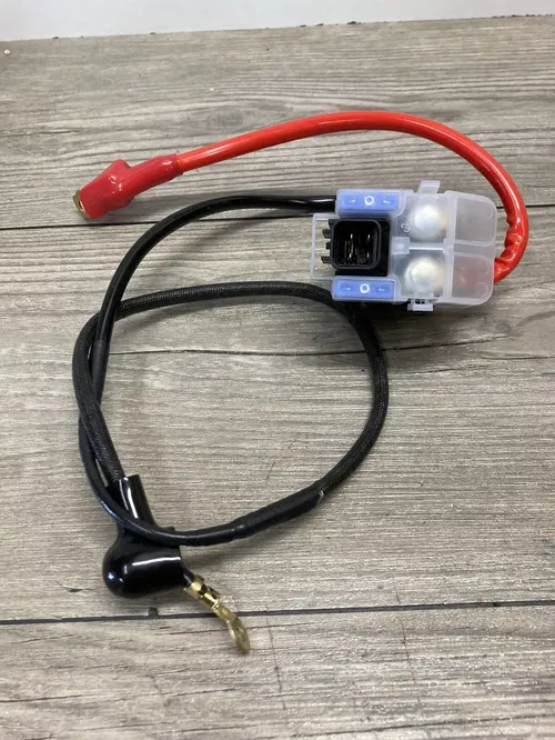 2023-2024 YAMAHA YZ 450 YZ450 BATTERY RELAY & CABLES NEW TAKE OFF 0 HOURS