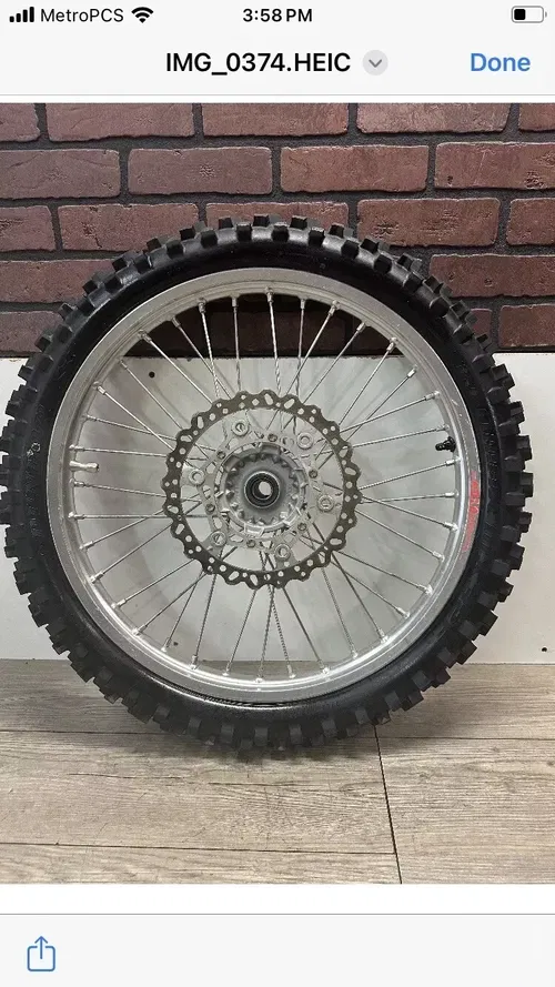 2003-2022 YAMAHA YZ 250 2 STROKE 21”FRONT WHEEL