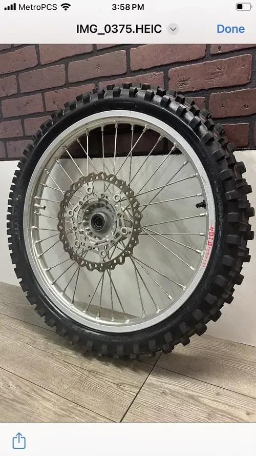 2003-2022 YAMAHA YZ 250 2 STROKE 21”FRONT WHEEL