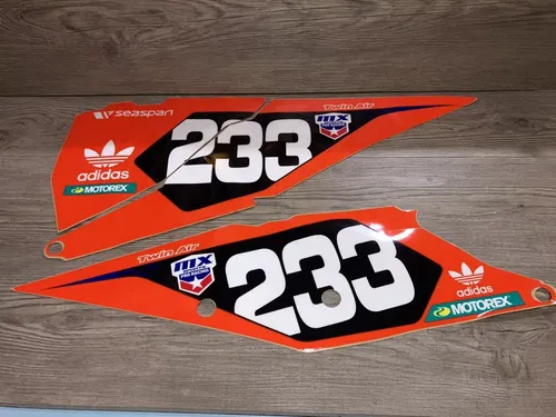 2019-2022 KTM #233 LUCAS OIL GRAPHICS DECALS SET 125 250 350 450 SX SXF XC