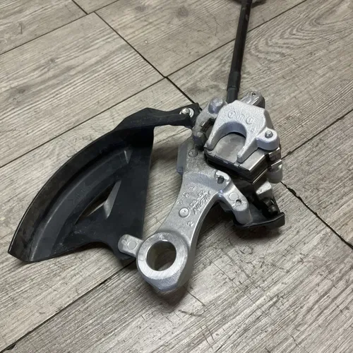 2018-2022 YAMAHA YZ 450 COMPLETE REAR BRAKE SYSTEM 3.4 HOURS LIKE NEW
